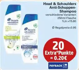 WEZ Head & Shoulders Anti-Schuppen-Shampoo Angebot