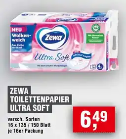 Handelshof Zewa Toilettenpapier Ultra Soft Angebot