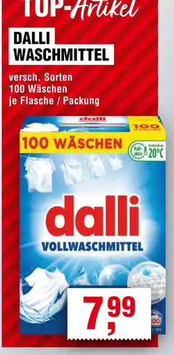 Handelshof dalli Vollwaschmittel Angebot