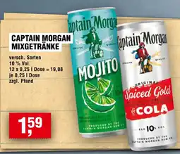 Handelshof Captain Morgan Mixgetränke Angebot