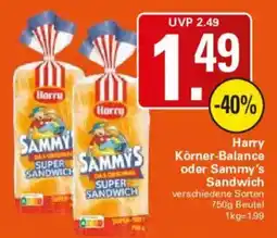 WEZ Harry Sammy's Super Sandwich Angebot