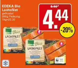 WEZ EDEKA Bio Lachsfilet Angebot