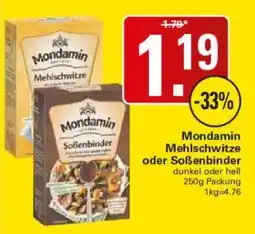 WEZ Mondamin Mehlschwitze oder Soßenbinder Angebot