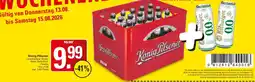 WEZ König Pilsener Angebot