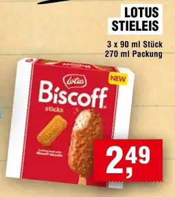 Handelshof LOTUS Biscoff sticks Angebot