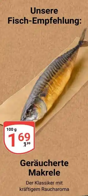 Globus Geräucherte Makrele Angebot