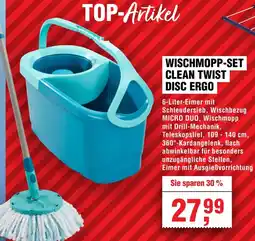 Handelshof WISCHMOPP-SET CLEAN TWIST DISC ERGO Angebot