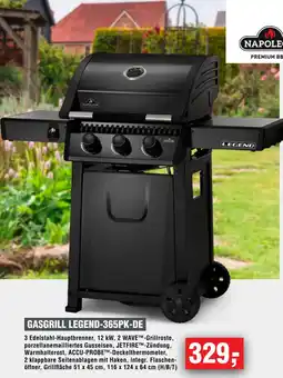 Handelshof GASGRILL LEGEND-365PK-DE Angebot