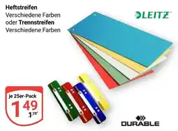 Globus Heftstreifen LEITZ Angebot