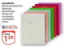Globus Schnellhefter RHEITA Angebot
