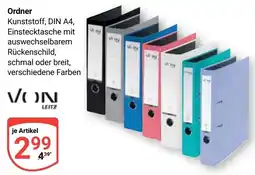Globus Ordner VON LEITZ Angebot