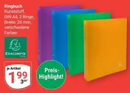 Globus Ringbuch EXACOMPTA Angebot