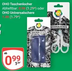 Globus OHO Taschenlocher Angebot