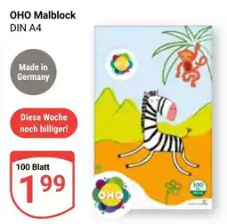 Globus OHO Malblock Angebot