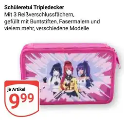 Globus Schüleretui Tripledecker Angebot