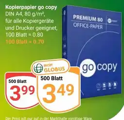 Globus Kopierpapier go copy Angebot