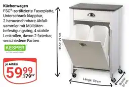 Globus Küchenwagen KESPER Angebot