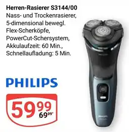 Globus Herren-Rasierer S3144/00 Angebot