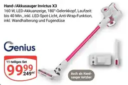 Globus Hand-/Akkusauger Invictus X3 Angebot