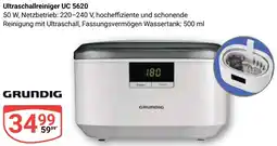 Globus Ultraschallreiniger UC 5620 GRUNDIG Angebot