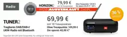 Globus TUNER2 Tragbares DAB/DAB+/UKW-Radio mit Bluetooth Angebot
