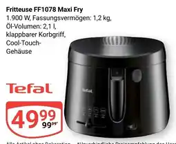 Globus Fritteuse FF1078 Maxi Fry Tefal Angebot
