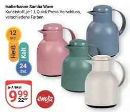 Globus Isolierkanne Samba Wave Angebot