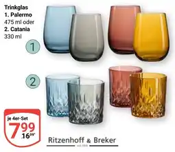 Globus Ritzenhoff & Breker Trinkglas Angebot