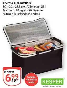 Globus Thermo-Einkaufskorb KESPER Angebot