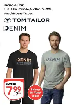 Globus Herren-T-Shirt TOM TAILOR DENIM Angebot