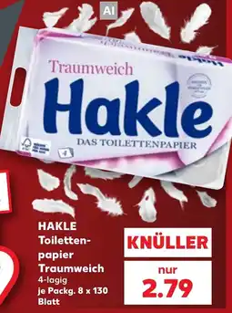 Kaufland Hakle Toilettenpapier Traumweich Angebot