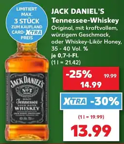 Kaufland JACK DANIEL'S Tennessee-Whiskey Angebot