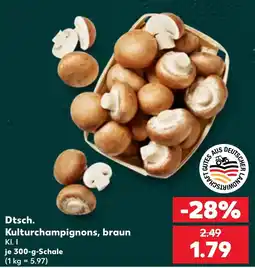 Kaufland Dtsch. Kulturchampignons, braun Angebot