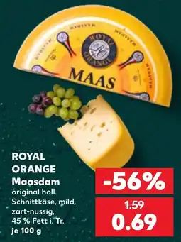 Kaufland ROYAL ORANGE Maasdam Angebot