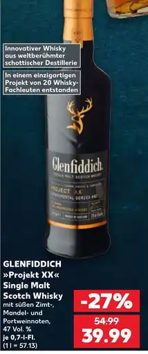 Kaufland GLENFIDDICH »Projekt XX« Single Malt Scotch Whisky Angebot