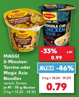 Kaufland MAGGI 5-Minuten-Terrine oder Magic Asia Noodles Angebot