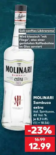 Kaufland MOLINARI Sambuca extra Angebot
