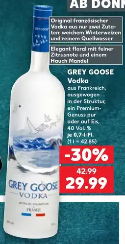 Kaufland GREY GOOSE VODKA Angebot