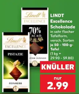 Kaufland Lindt Excellence Schokolade Angebot