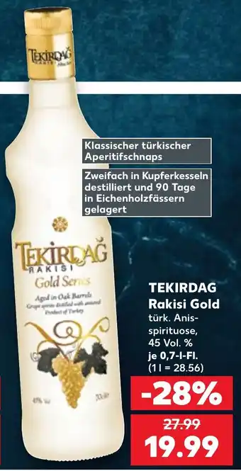 TEKIRDAG Rakisi Gold