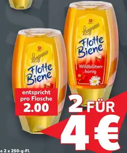 Kaufland Langnese Flotte Biene Wildblüten-honig Angebot