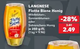 Kaufland LANGNESE Flotte Biene Honig Angebot
