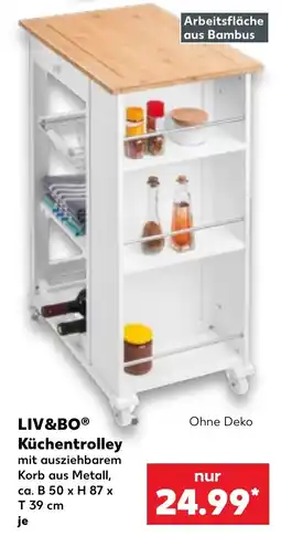 Kaufland LIV&BO® Küchentrolley Angebot