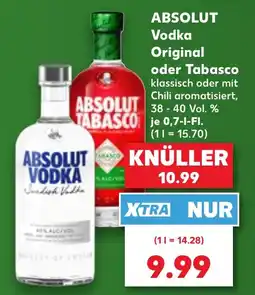Kaufland ABSOLUT Vodka Angebot