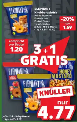 Kaufland ELEPHANT Knabbergebäck Angebot