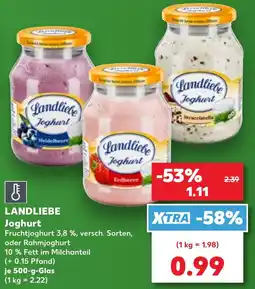 Kaufland Landliebe Joghurt Angebot
