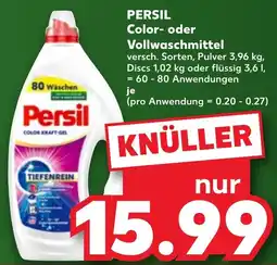 Kaufland Persil Color- oder Vollwaschmittel Angebot