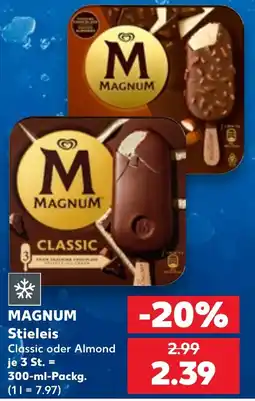 Kaufland MAGNUM Stieleis Angebot
