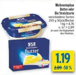 diska Weihenstephan Butter Angebot