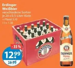 V Markt Erdinger Weißbier Angebot
